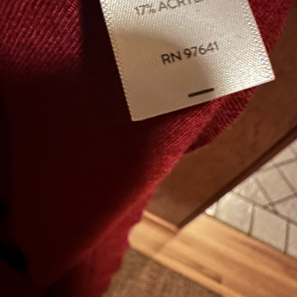Burgundy Ribbed Dress - Picture 3 of 5